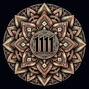 angel number 1111 mandala